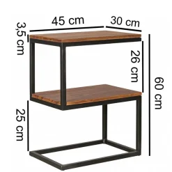 Wohnen Design Ablagetisch Bebevos mit 60 cm Höhe