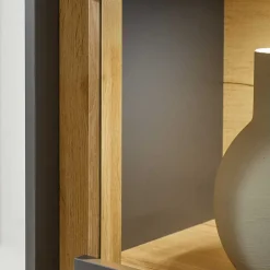 Wohnen Design Anbauwand fürs Wohnzimmer - Ahilav (dreiteilig)