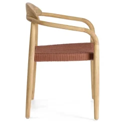 Design Armlehnenstühle mit Geflechtsitz - Renero (4er Set)^Wohnen Best