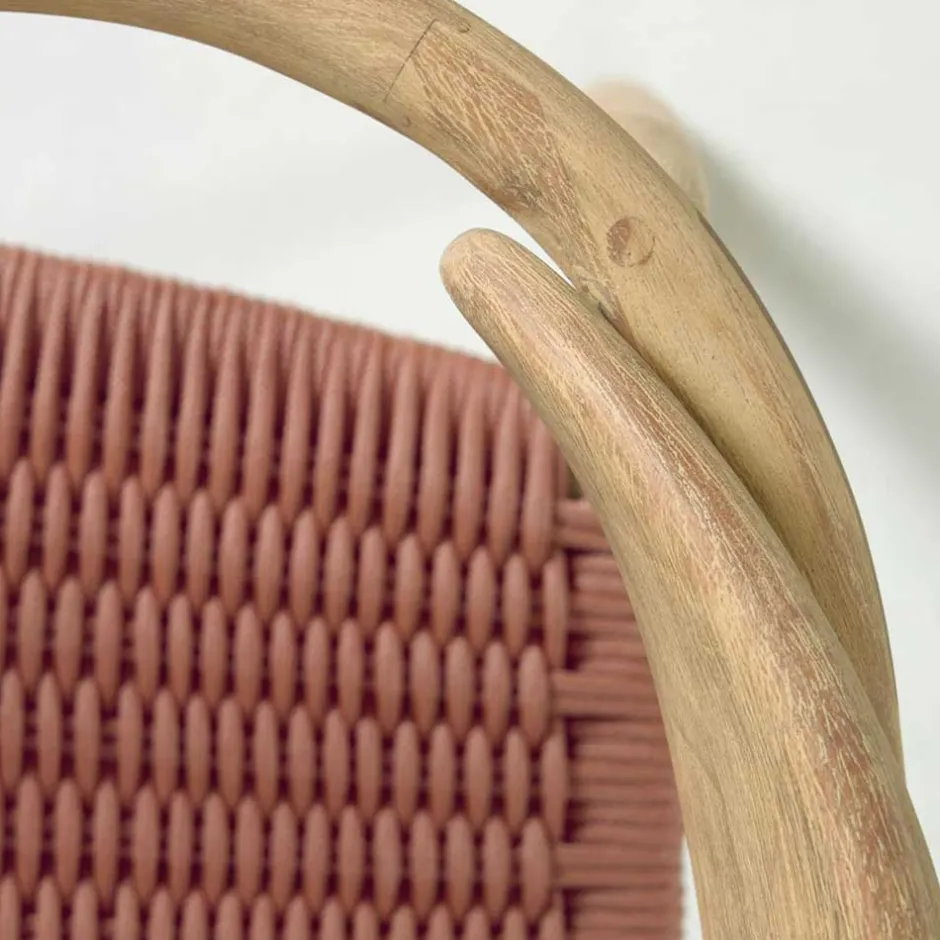 Design Armlehnenstühle mit Geflechtsitz - Renero (4er Set)^Wohnen Best