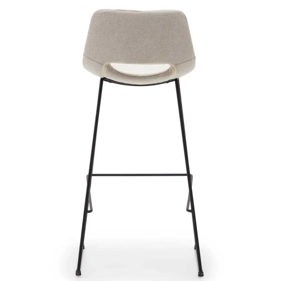 Design Barstühle in Beige & Schwarz - Heats (2er Set)^Wohnen Online