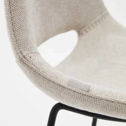 Design Barstühle in Beige & Schwarz - Heats (2er Set)^Wohnen Online