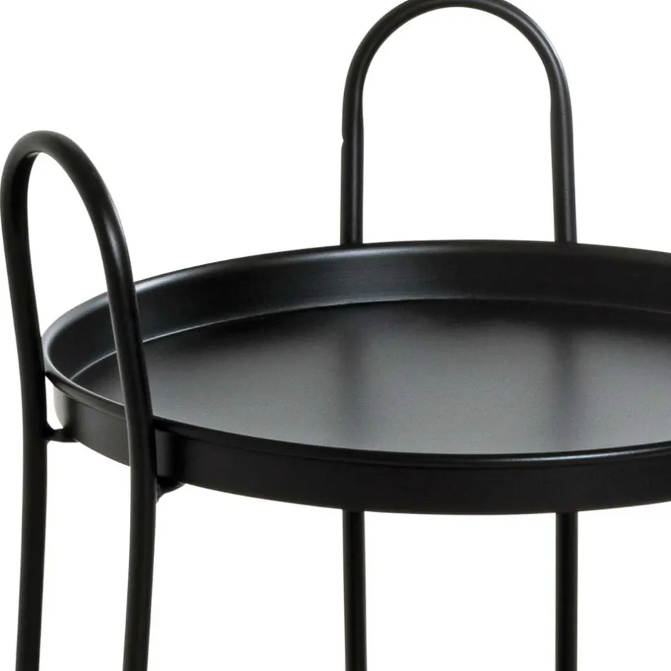 Wohnen Design Beistelltisch mit drei Böden - Asil