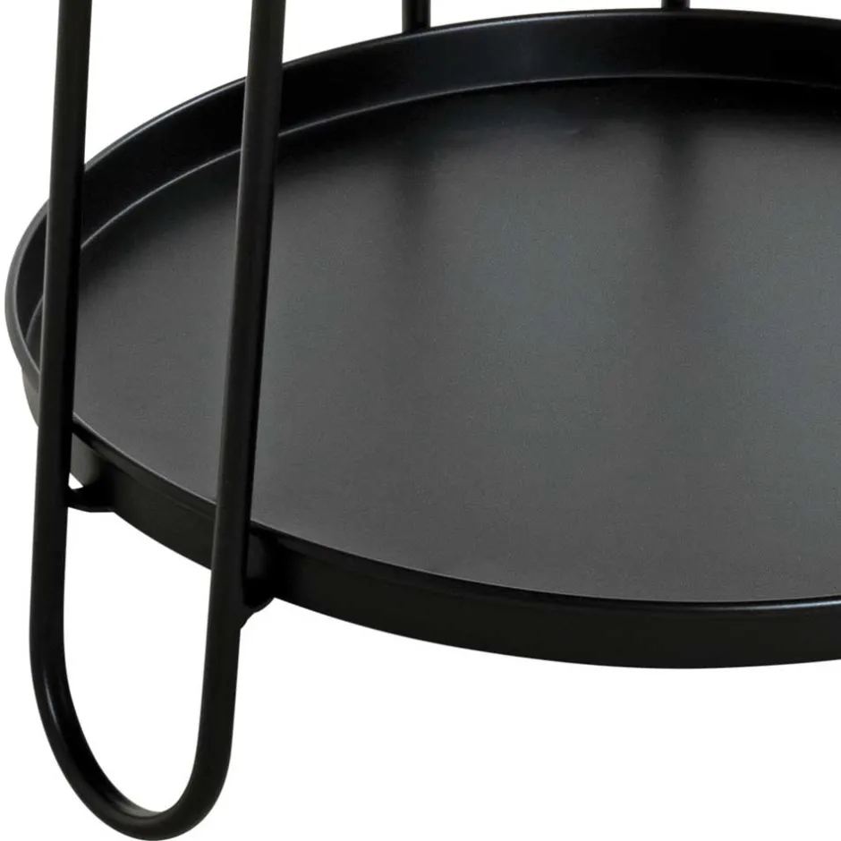 Wohnen Design Beistelltisch mit drei Böden - Asil