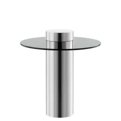 Wohnen Design Beistelltisch mit Glasplatte - Jaturna