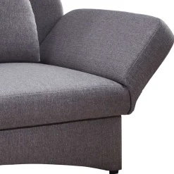 Wohnen Design Bettcouch in Grau - Maelas