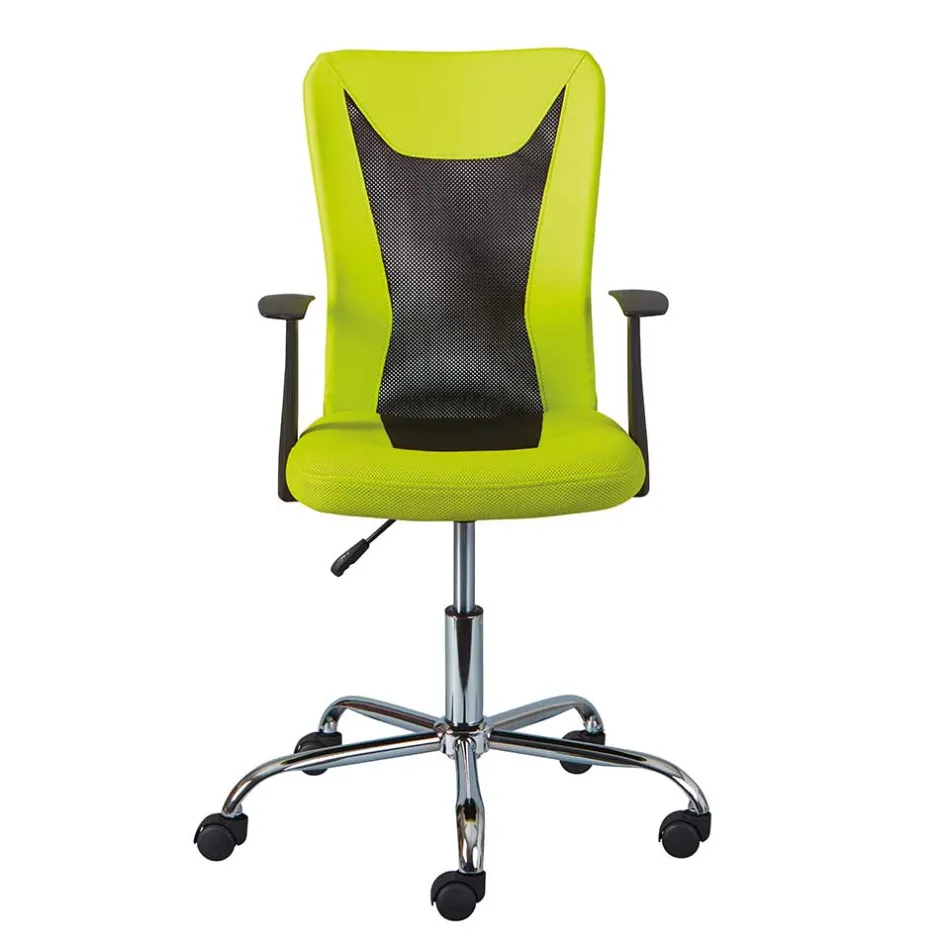 Design Bürostuhl in Hellgrün & Schwarz - Next^Wohnen