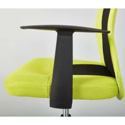 Design Bürostuhl in Hellgrün & Schwarz - Next^Wohnen