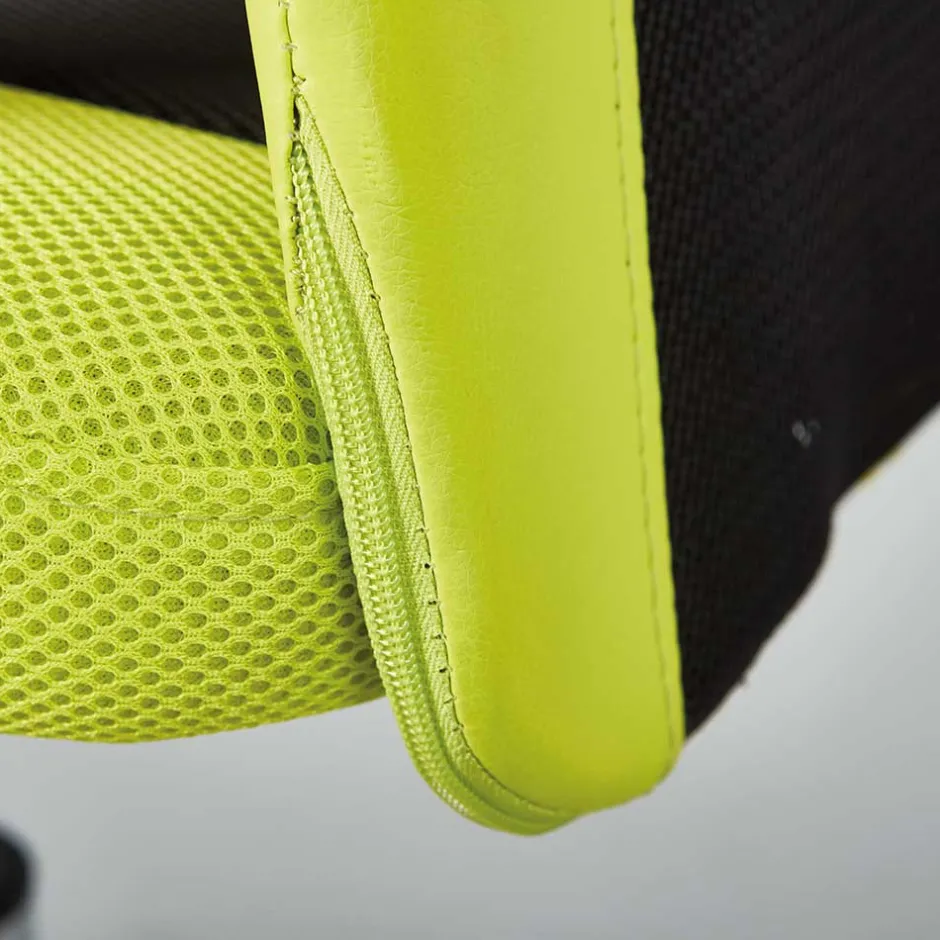 Design Bürostuhl in Hellgrün & Schwarz - Next^Wohnen