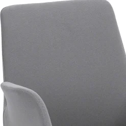 Design Bürostuhl mit Armlehnen in Grau - Iranus^Wohnen Discount