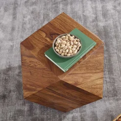 Wohnen Design Couchtisch aus Sheesham massiv lackiert - Zanadra