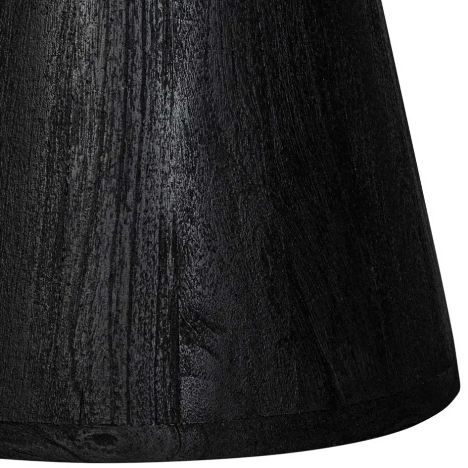 Design Couchtisch in Schwarz Massivholz - Standing^Wohnen