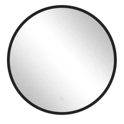 Wohnen Design Doppelwaschtisch mit Lichtspiegeln - Crystoga (dreiteilig)