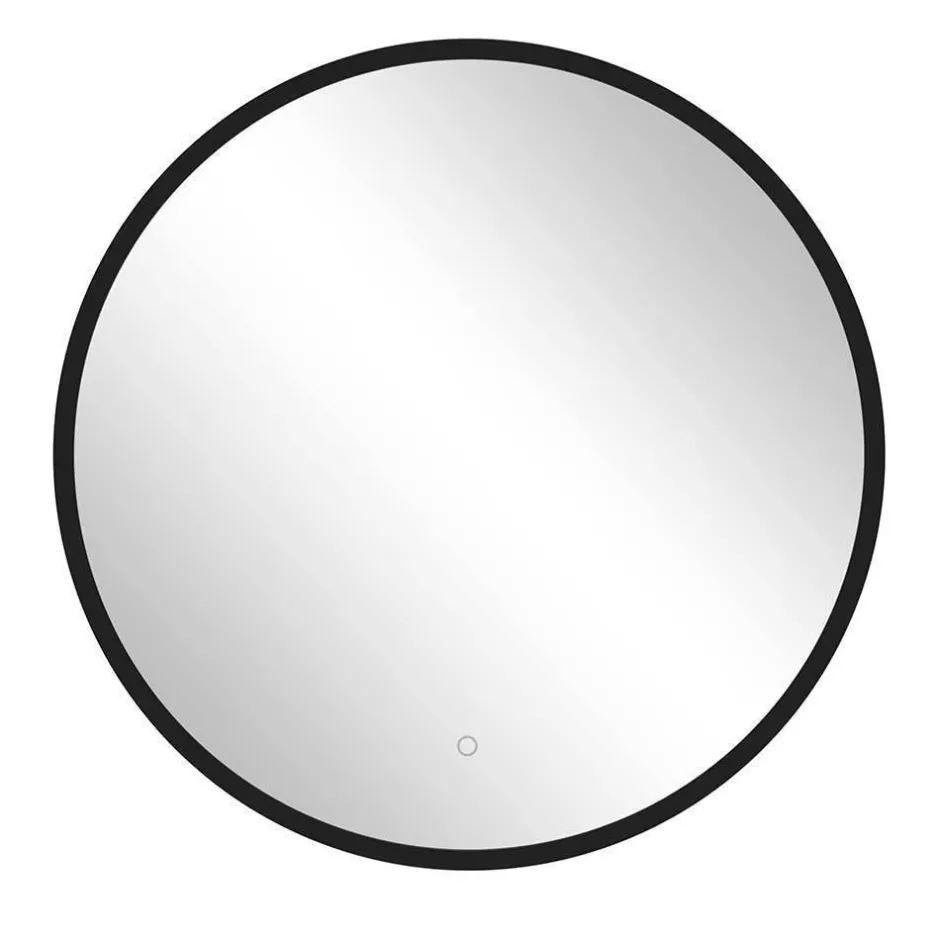 Wohnen Design Doppelwaschtisch mit Lichtspiegeln - Crystoga (dreiteilig)