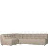 Design Ecksofa ohne Armlehnen in Beige - Madrilena^Wohnen