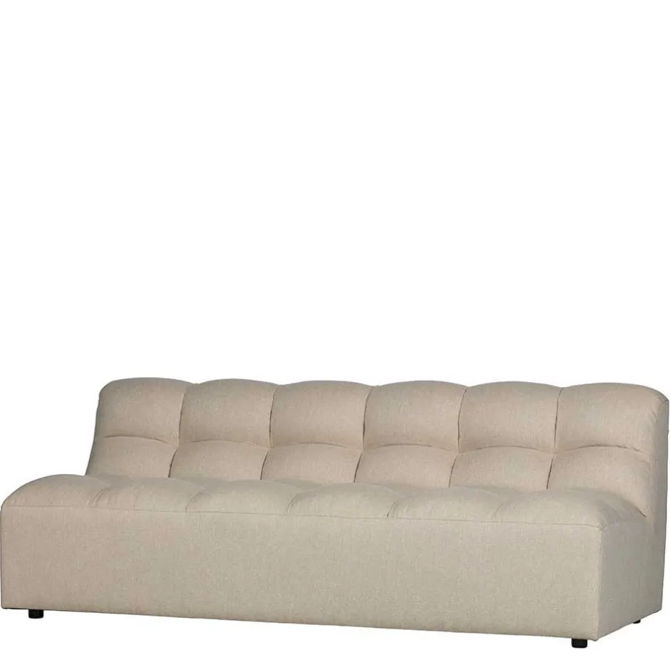 Design Ecksofa ohne Armlehnen in Beige - Madrilena^Wohnen
