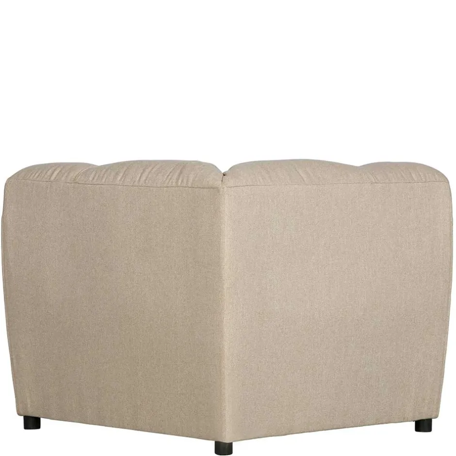 Design Ecksofa ohne Armlehnen in Beige - Madrilena^Wohnen