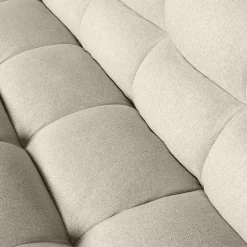 Design Ecksofa ohne Armlehnen in Beige - Madrilena^Wohnen