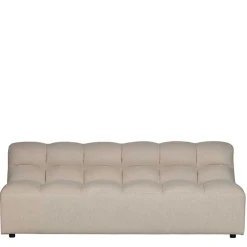 Design Ecksofa ohne Armlehnen in Beige - Madrilena^Wohnen