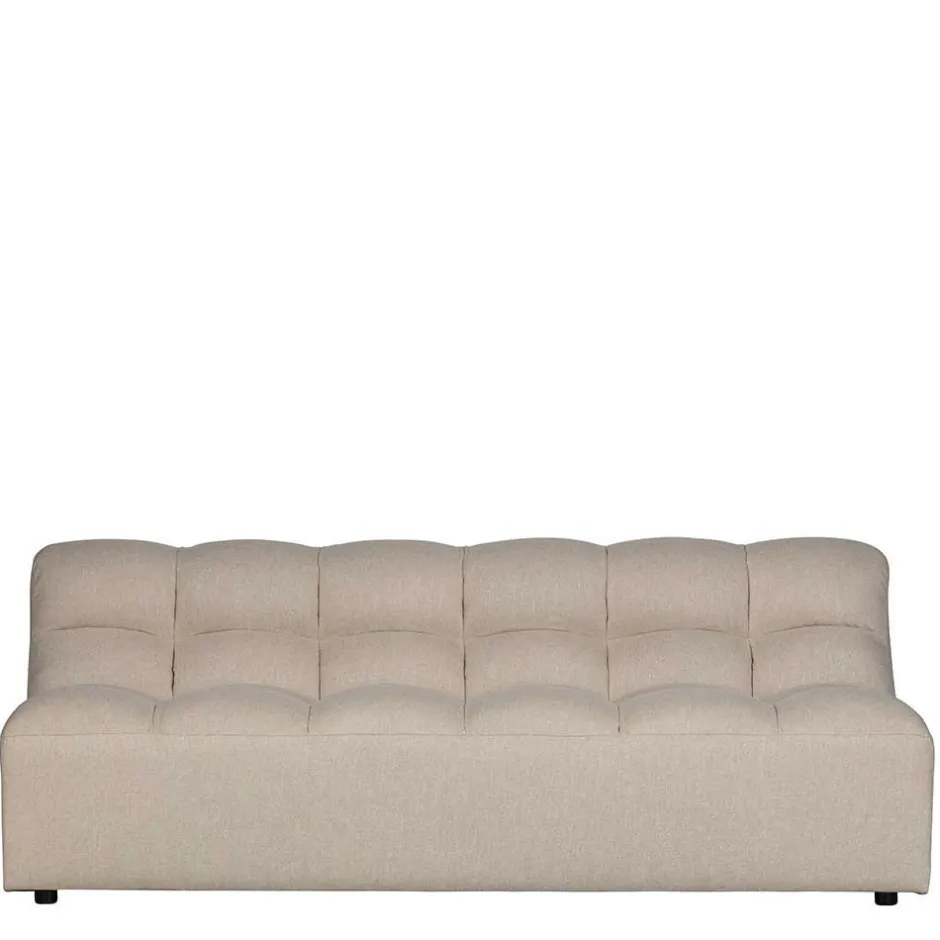 Design Ecksofa ohne Armlehnen in Beige - Madrilena^Wohnen