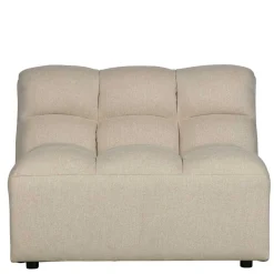 Design Ecksofa ohne Armlehnen in Beige - Madrilena^Wohnen