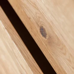 Design Eiche Schrank mit getönten Glastüren - Fabiella^Wohnen Discount