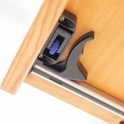 Design Eiche Schrank mit getönten Glastüren - Fabiella^Wohnen Discount