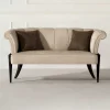 Wohnen Design Esstisch Sofa in Beige - Toina