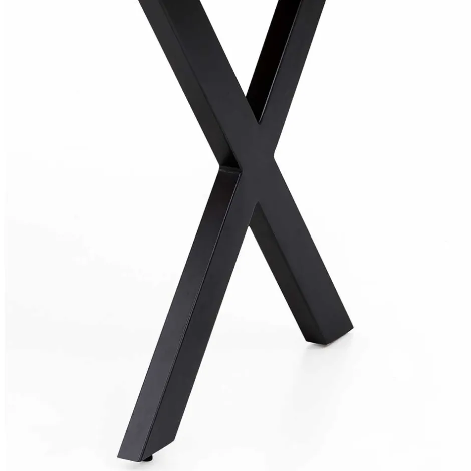 Wohnen Design Esszimmer Esstisch mit X-Füßen - Vardriva