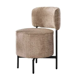 Design Esszimmerstuhl in Beige Boucle - Lures^Wohnen Discount