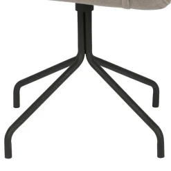 Wohnen Design Esszimmerstuhl in Taupe Lining gepolstert