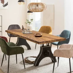 Design Esszimmertisch aus Teak Recyclingholz - Rensing^Wohnen Clearance