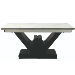 Wohnen Design Esszimmertisch in Marmoroptik - Yoran