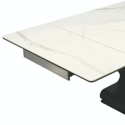 Wohnen Design Esszimmertisch in Marmoroptik - Yoran