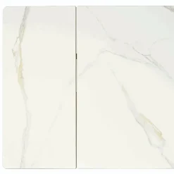 Wohnen Design Esszimmertisch in Marmoroptik - Yoran