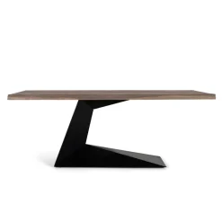 Wohnen Design Esszimmertisch mit Baumkante Akazie - Faunatia