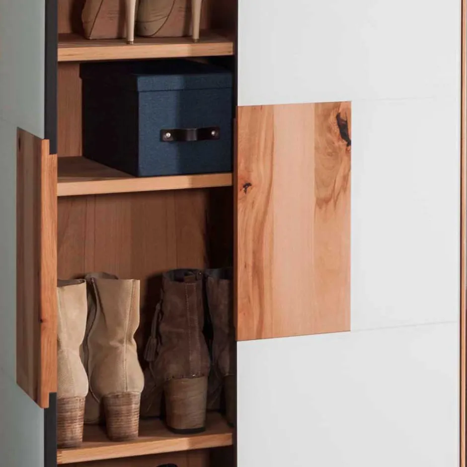 Wohnen Design Flur Möbel Set zweifarbig - Mandrey (vierteilig)