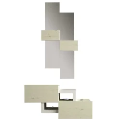 Design Flur Set in Cremefarben & Weiß - Timos (zweiteilig)^Wohnen Hot