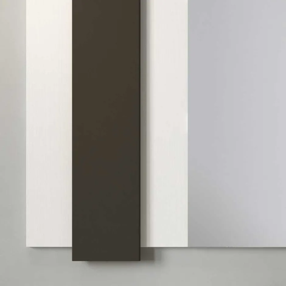 Design Flur Set in Weiß & Schwarz - Riguna (zweiteilig)^Wohnen Hot