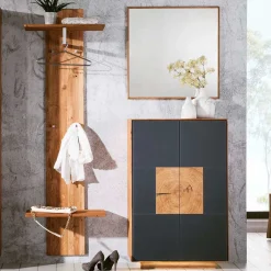 Wohnen Design Flureinrichtung in Wildeiche - Mandrey I (dreiteilig)