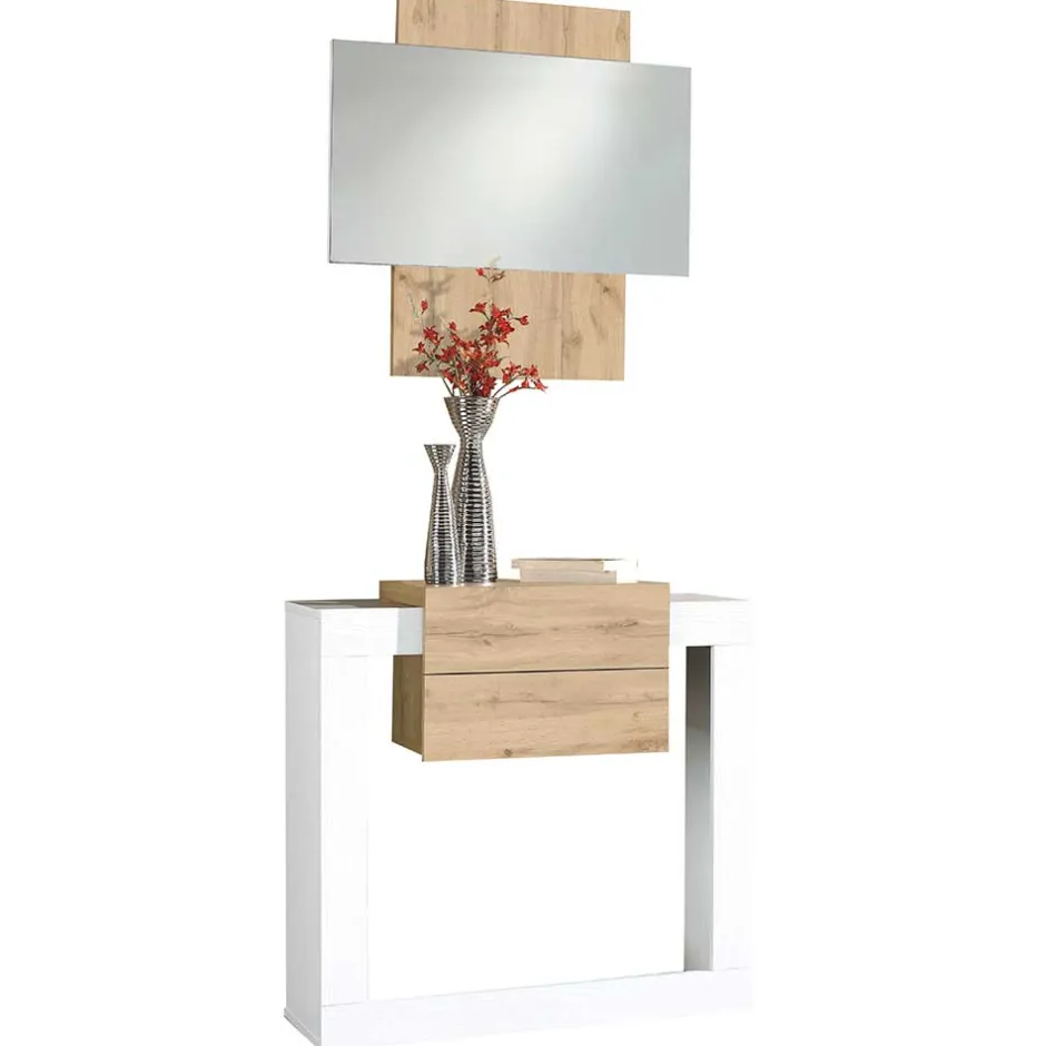 Wohnen Design Flureinrichtung mit Konsole - Masicuri (zweiteilig)