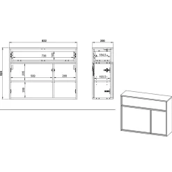 Design Flureinrichtung Set - Flemingo (dreiteilig)^Wohnen New