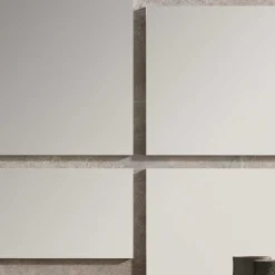 Wohnen Design Flurkommode & Spiegel Set - Gangizo (fünfteilig)