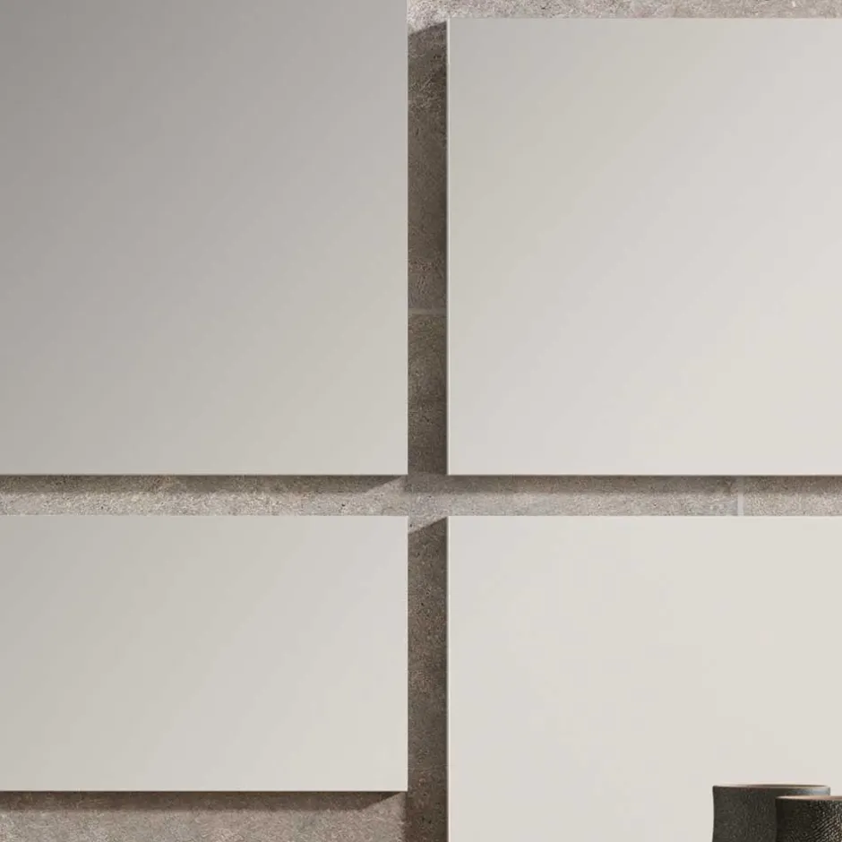 Wohnen Design Flurkommode & Spiegel Set - Gangizo (fünfteilig)