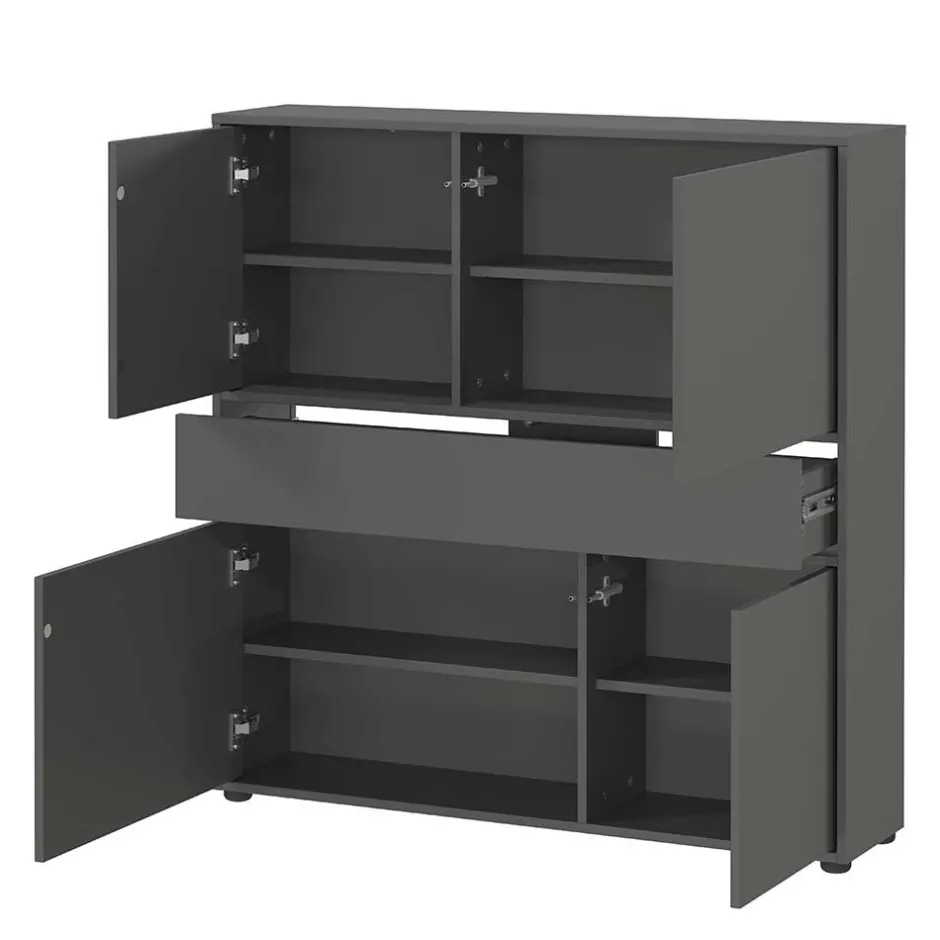 Wohnen Design Flurmöbel Kombination - Flemingo (dreiteilig)