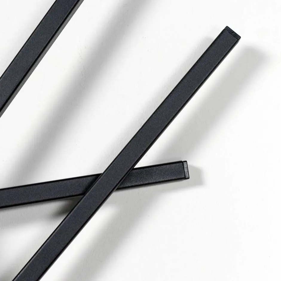 Wohnen Design Garderobe mit 10 Kleiderhaken - Cyliane