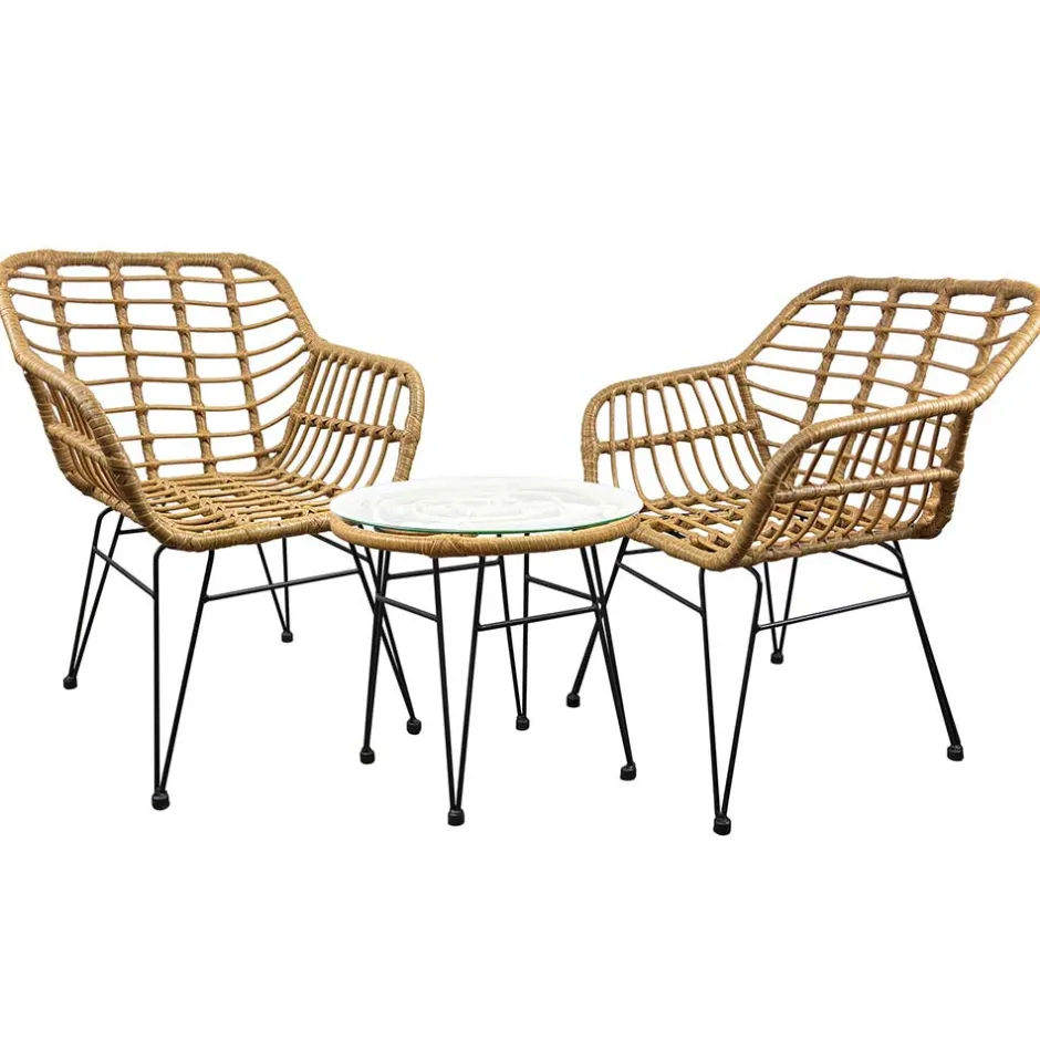 Design Garten Sitzgruppe für Zwei - Kolage (dreiteilig)^Wohnen Best