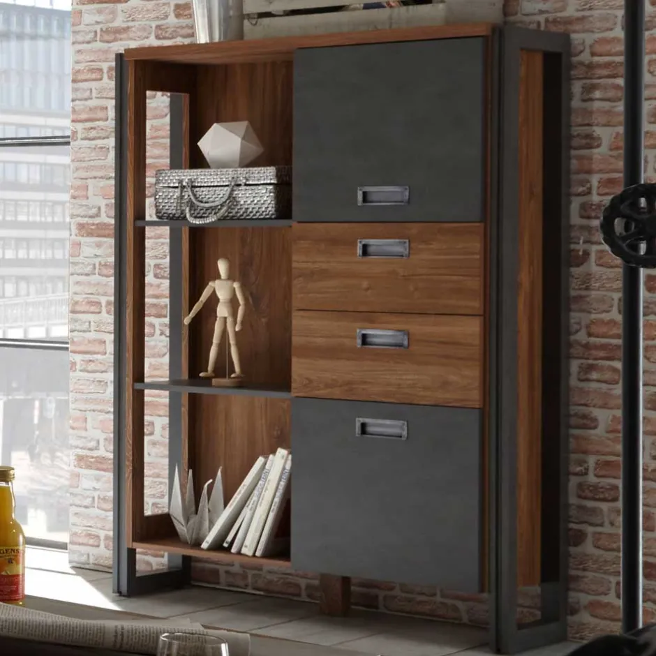 Design Highboard im Loft Style - Rompira^Wohnen Hot