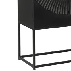 Design Highboard in Schwarz und Gold - Oglio^Wohnen Best