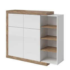 Design Highboard mit 2 Klappen & 2 Türen - Milvara^Wohnen Hot